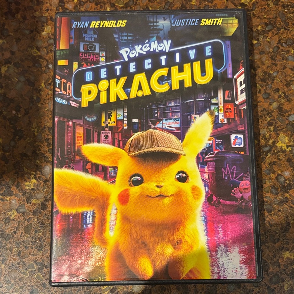Detective Pikachu DVD